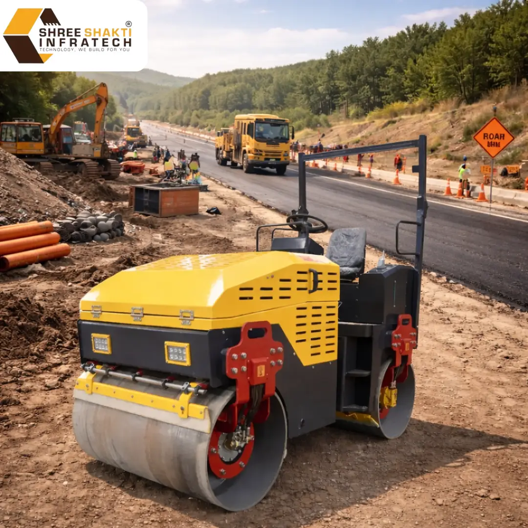 Ride On Vibratory Roller