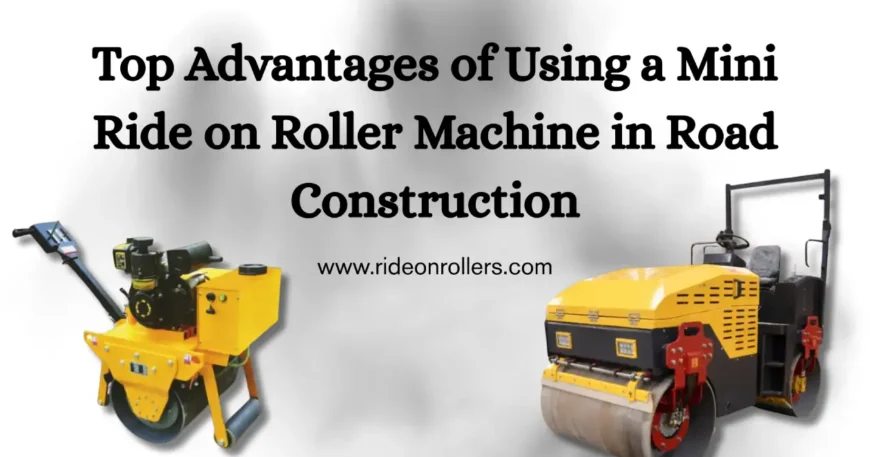 Mini Ride on Roller Machine