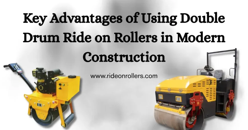 Double Drum Ride on Roller