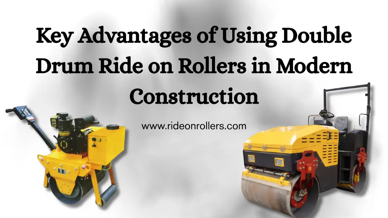 Double Drum Ride on Roller