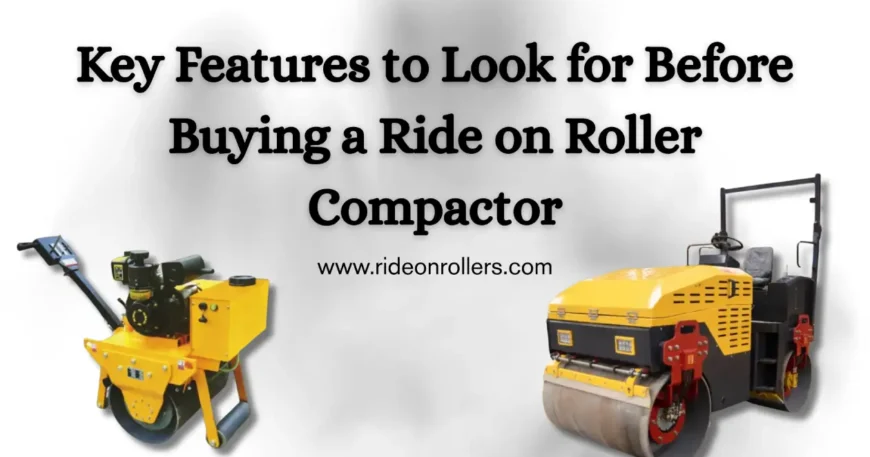 Ride on Roller Compactor