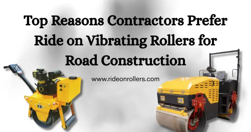 Ride on Vibrating Roller